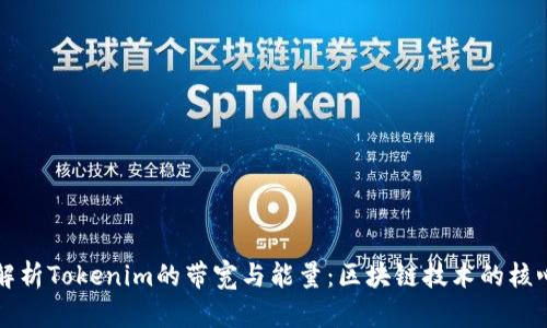 深入解析Tokenim的带宽与能量：区块链技术的核心要素