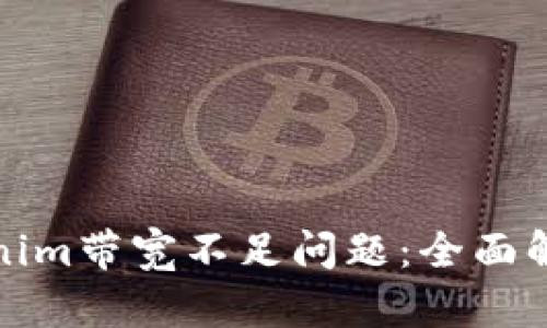 如何解决Tokenim带宽不足问题：全面解析与应对策略